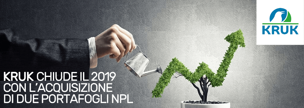 KRUK chiude il 2019 con l’acquisizione di due portafogli NPL